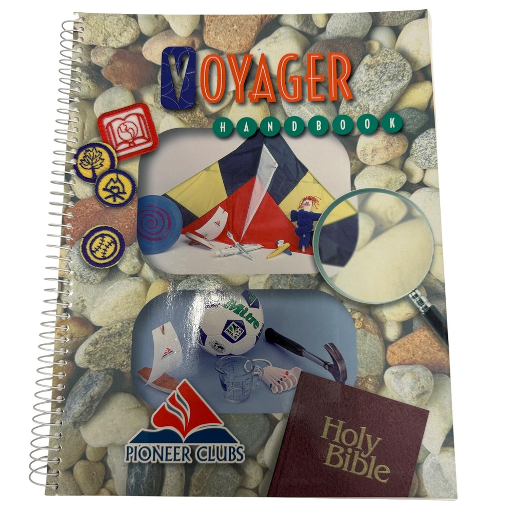Vtg Awana Pioneer Clubs Voyager Handbook Youth Ministry Manual Workbook 2000 Y2K